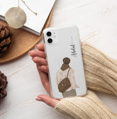 Aesthetic Boys Name Signature Transparent Case 5