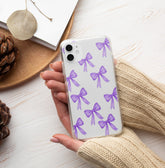 Aesthetic Cute Ribbon Curly Bow Phone Case 4