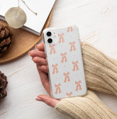 Aesthetic Cute Ribbon Curly Bow Phone Case 7