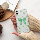 Aesthetic Cute Ribbon Curly Bow Phone Case 9