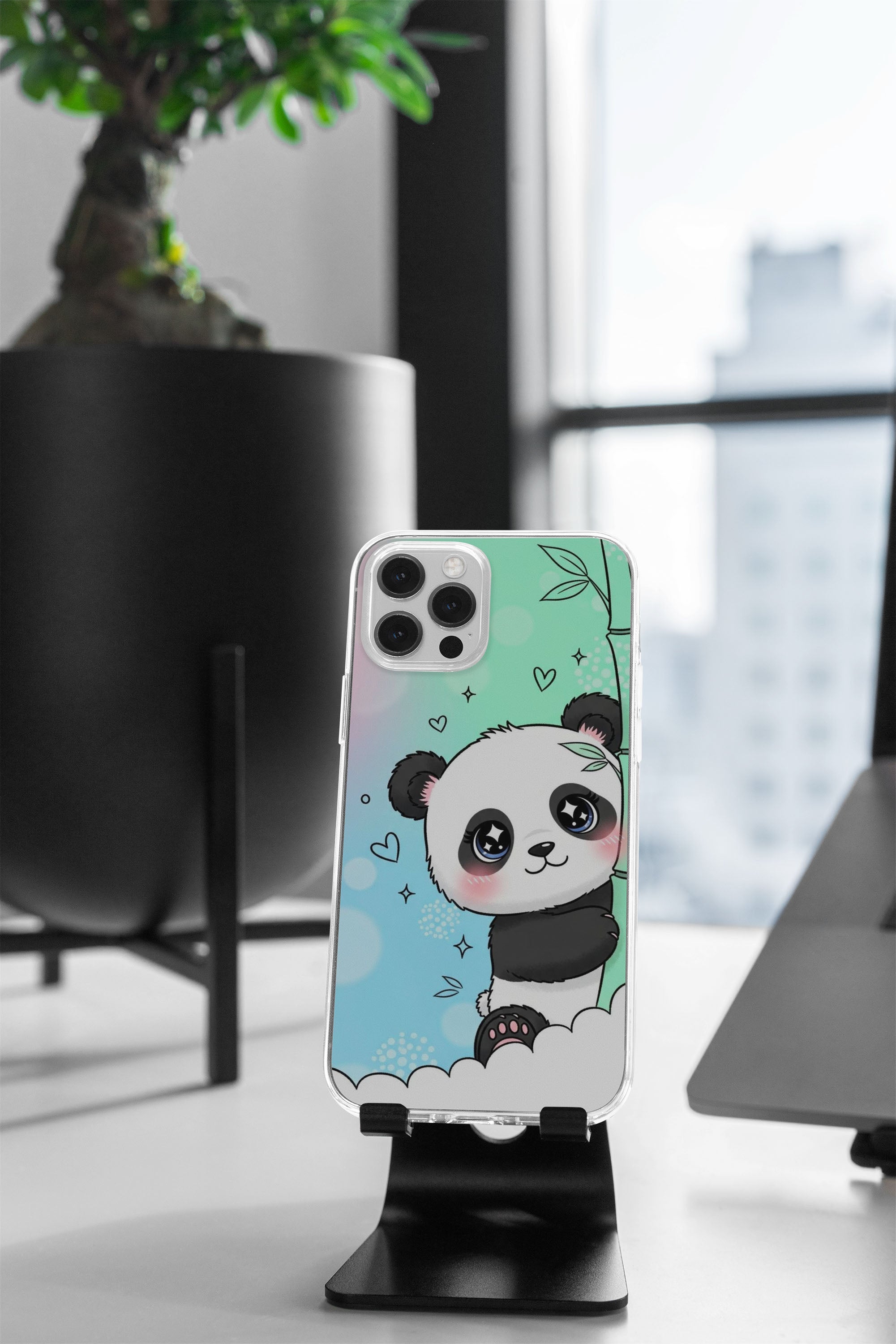 Adorable Panda Design Phone Case 3