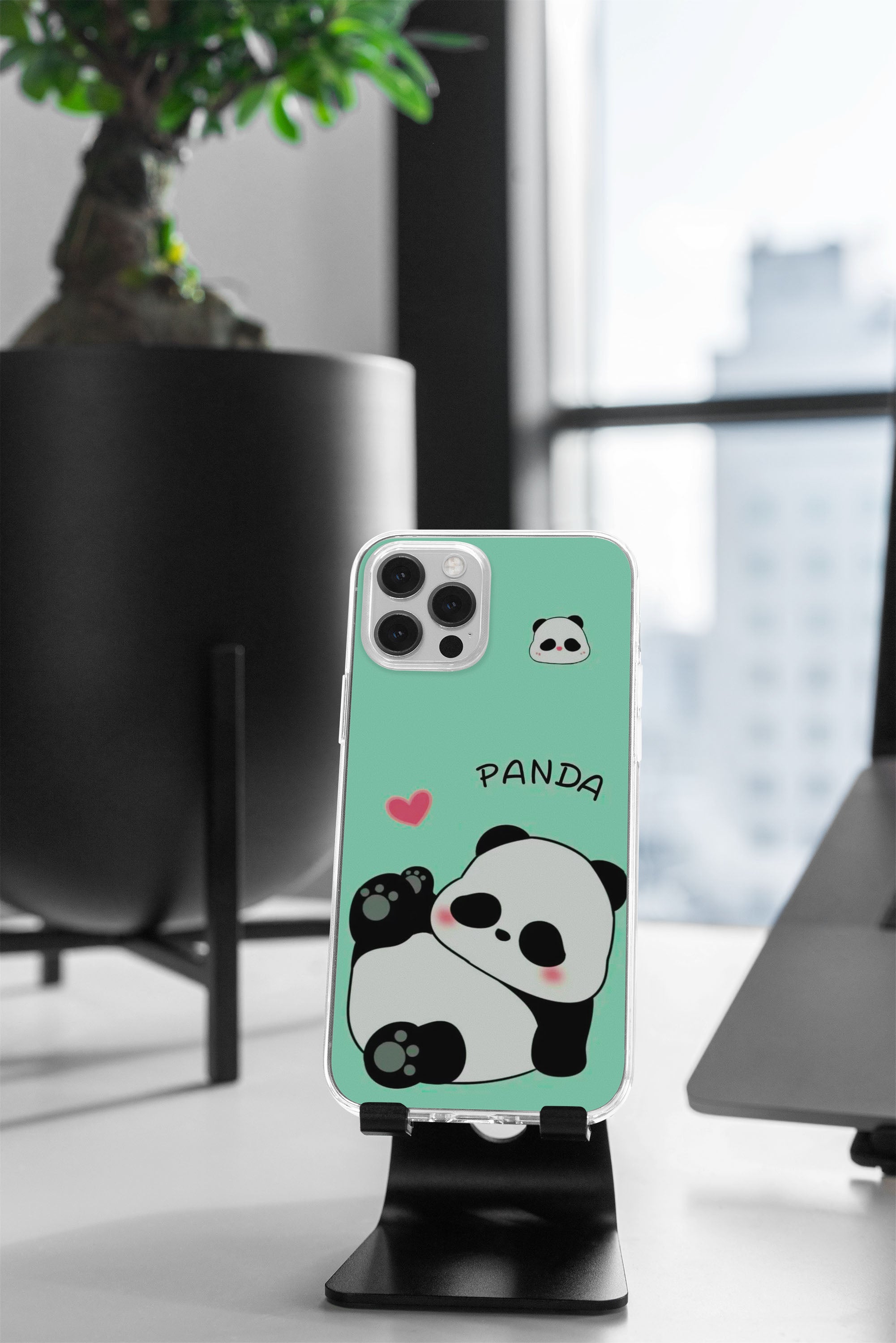 Adorable Panda Design Phone Case 9