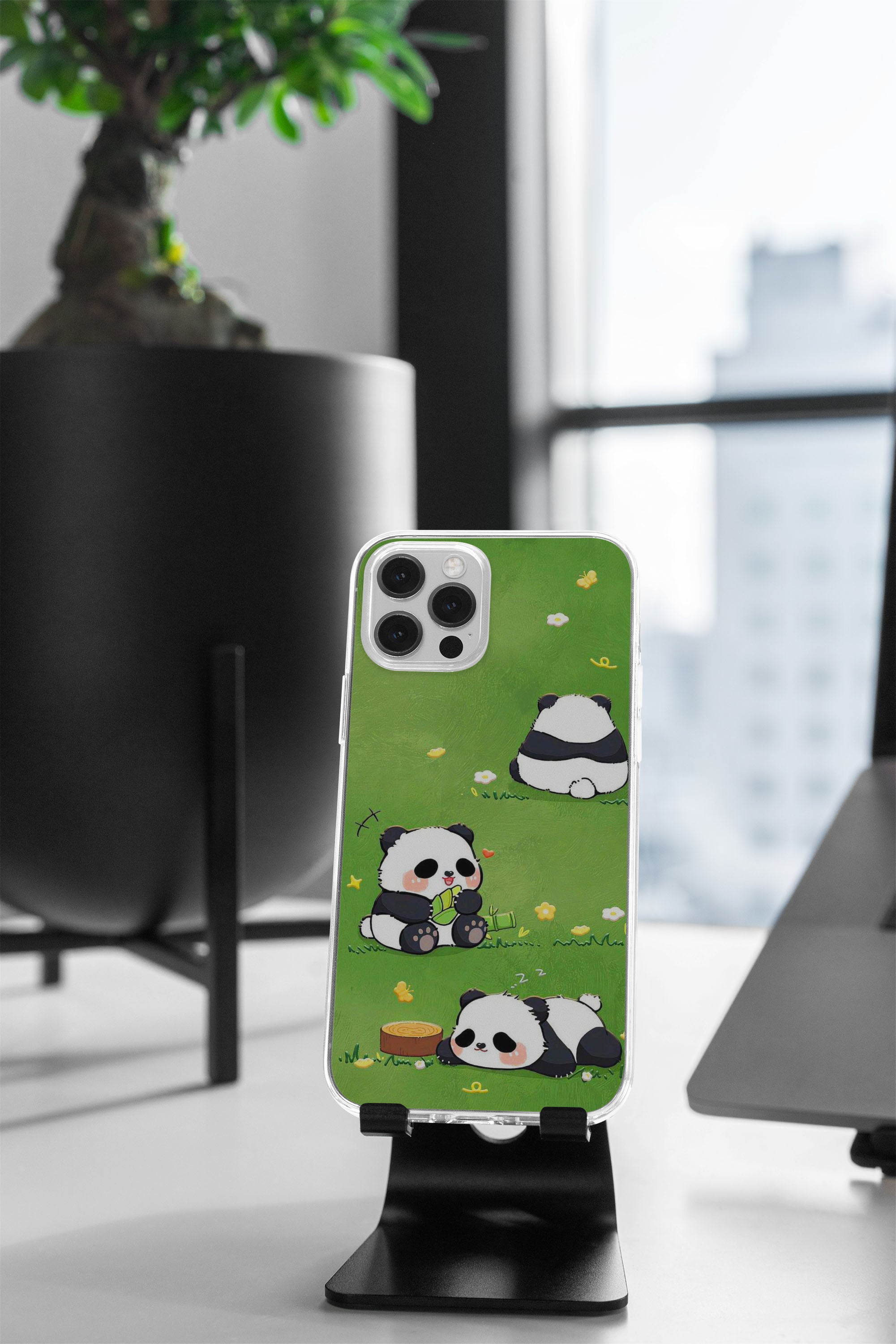 Adorable Panda Design Phone Case 7