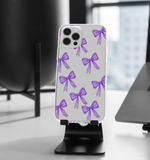 Aesthetic Cute Ribbon Curly Bow Phone Case 4