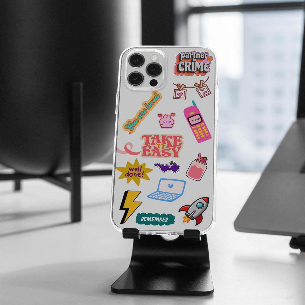 Creative Sticker Blend Case 15