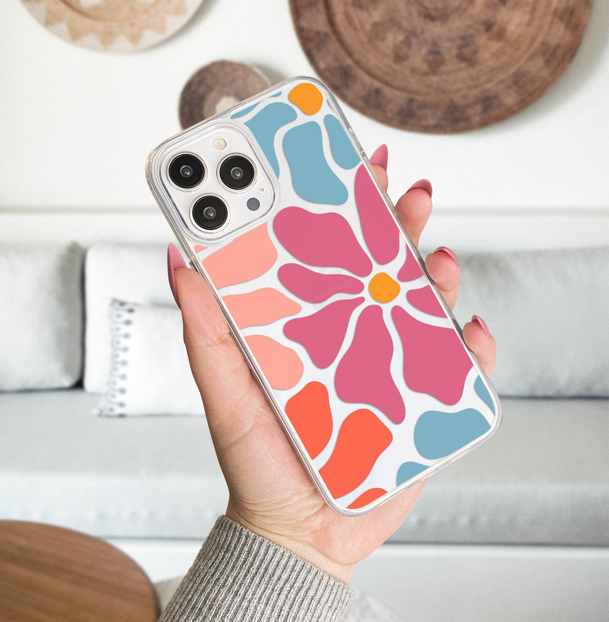 Artistic Blooms design Case 9