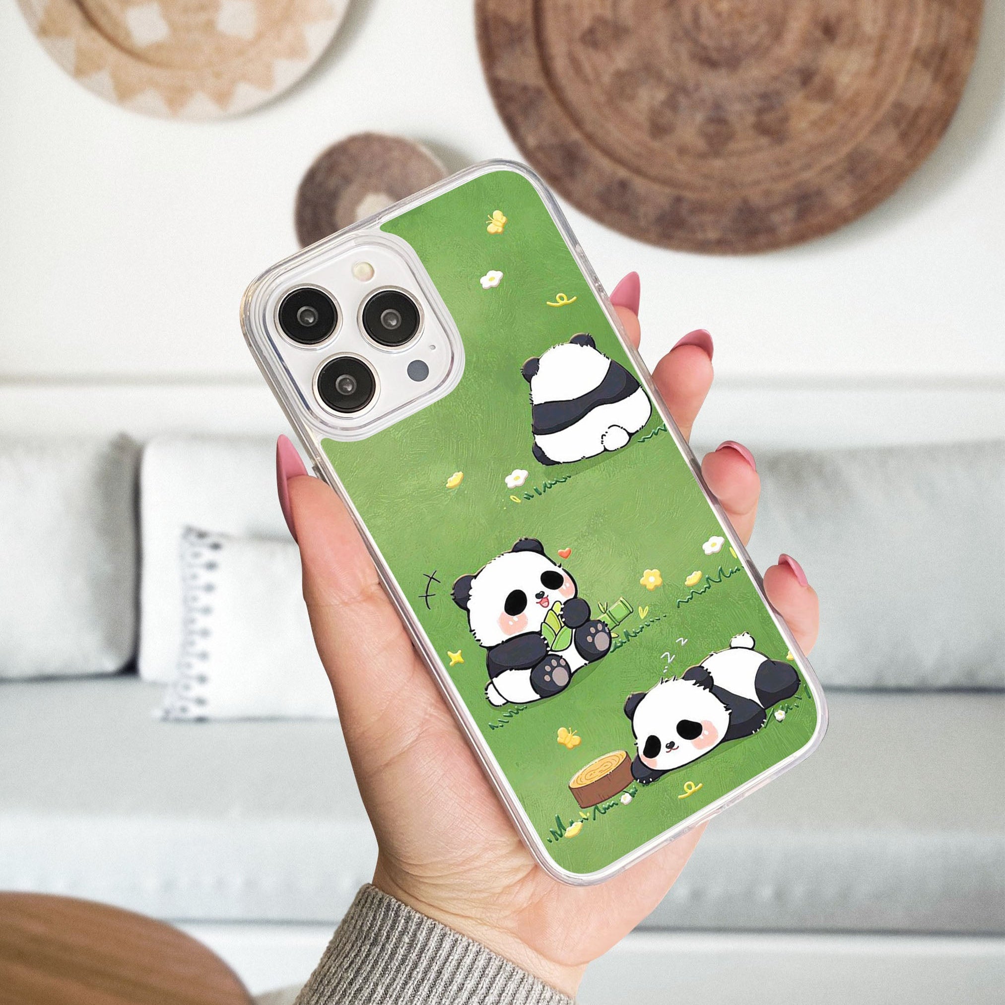 Adorable Panda Design Phone Case 7