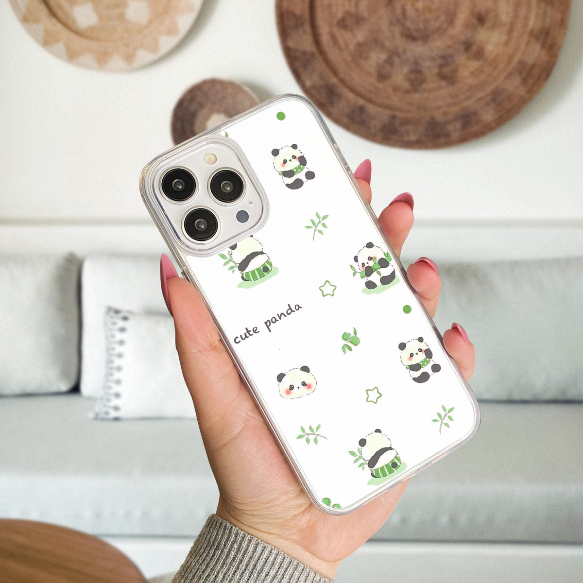 Adorable Panda Design Phone Case 10