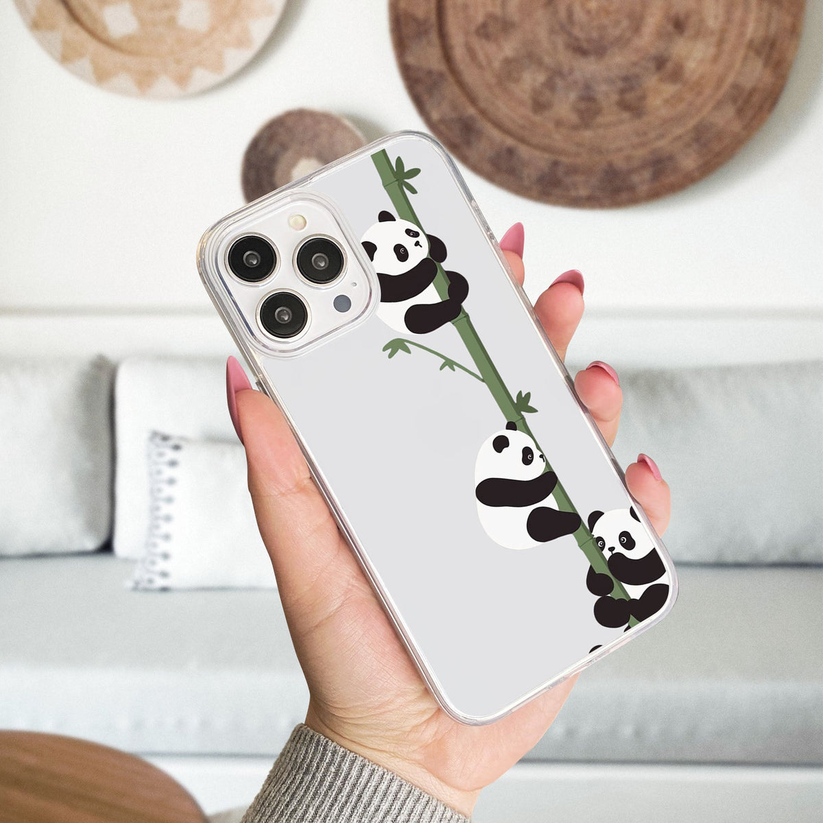 Adorable Panda Design Phone Case 2