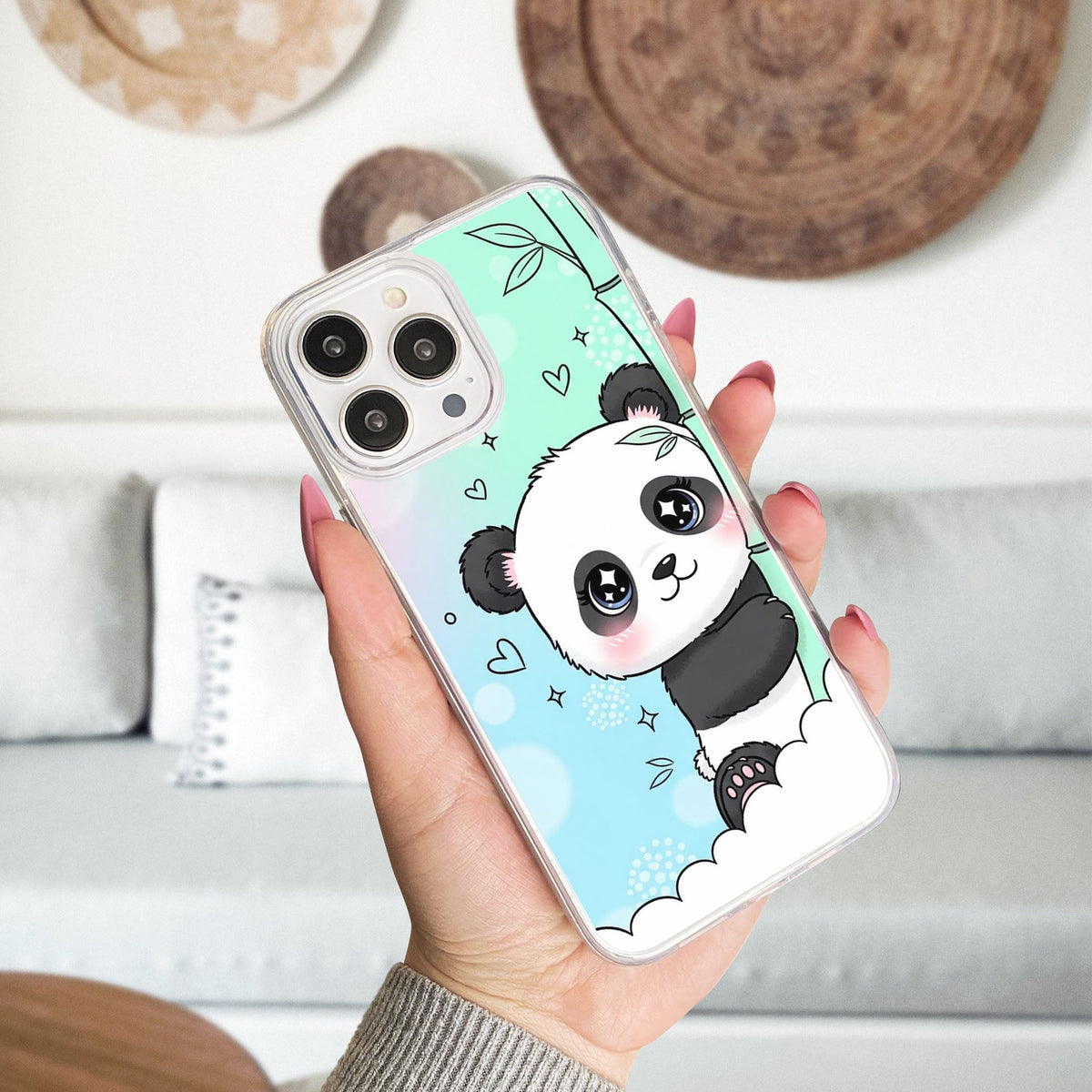 Adorable Panda Design Phone Case 3
