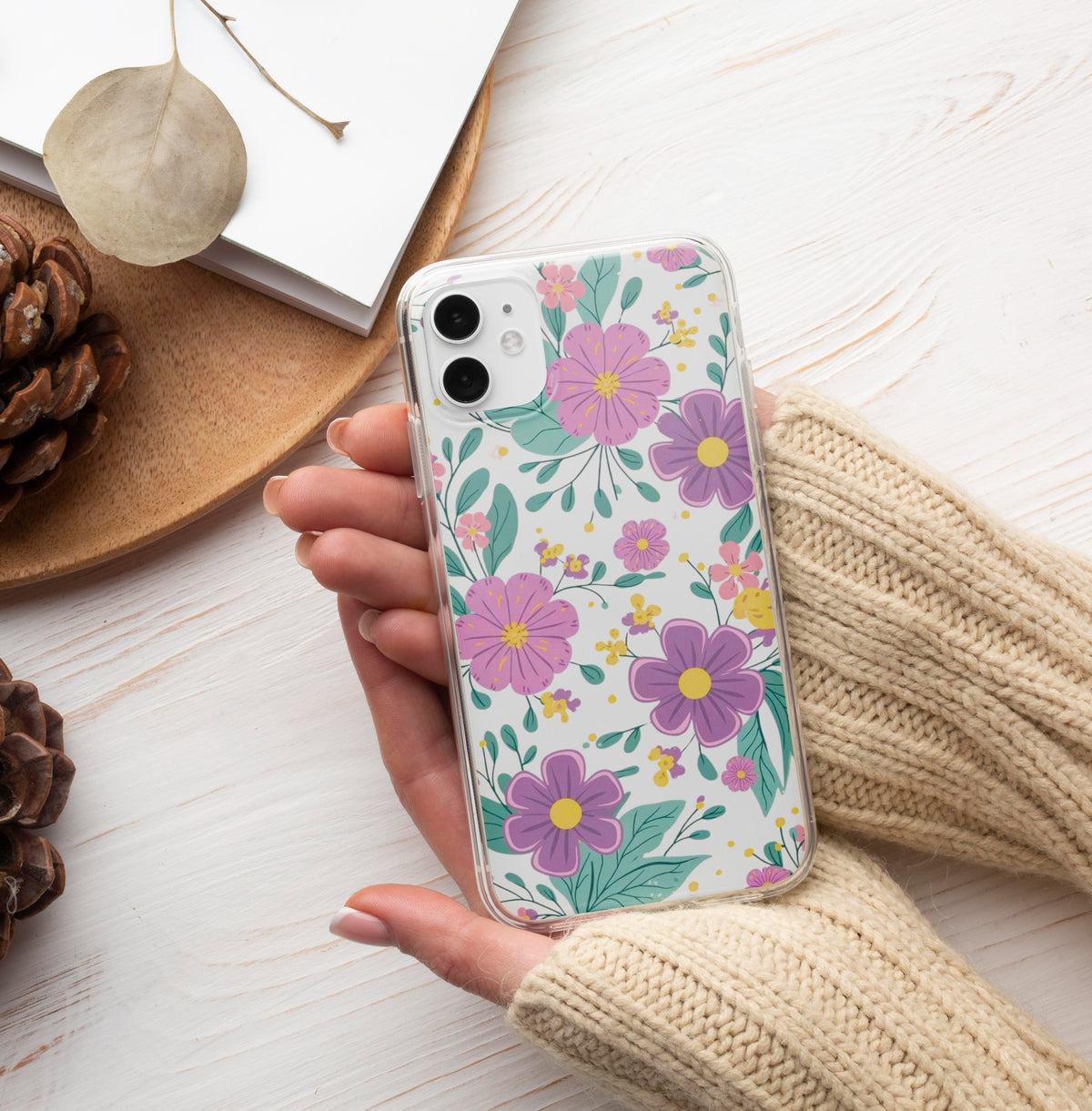 Aesthetic Cute Floral Phone Case 14