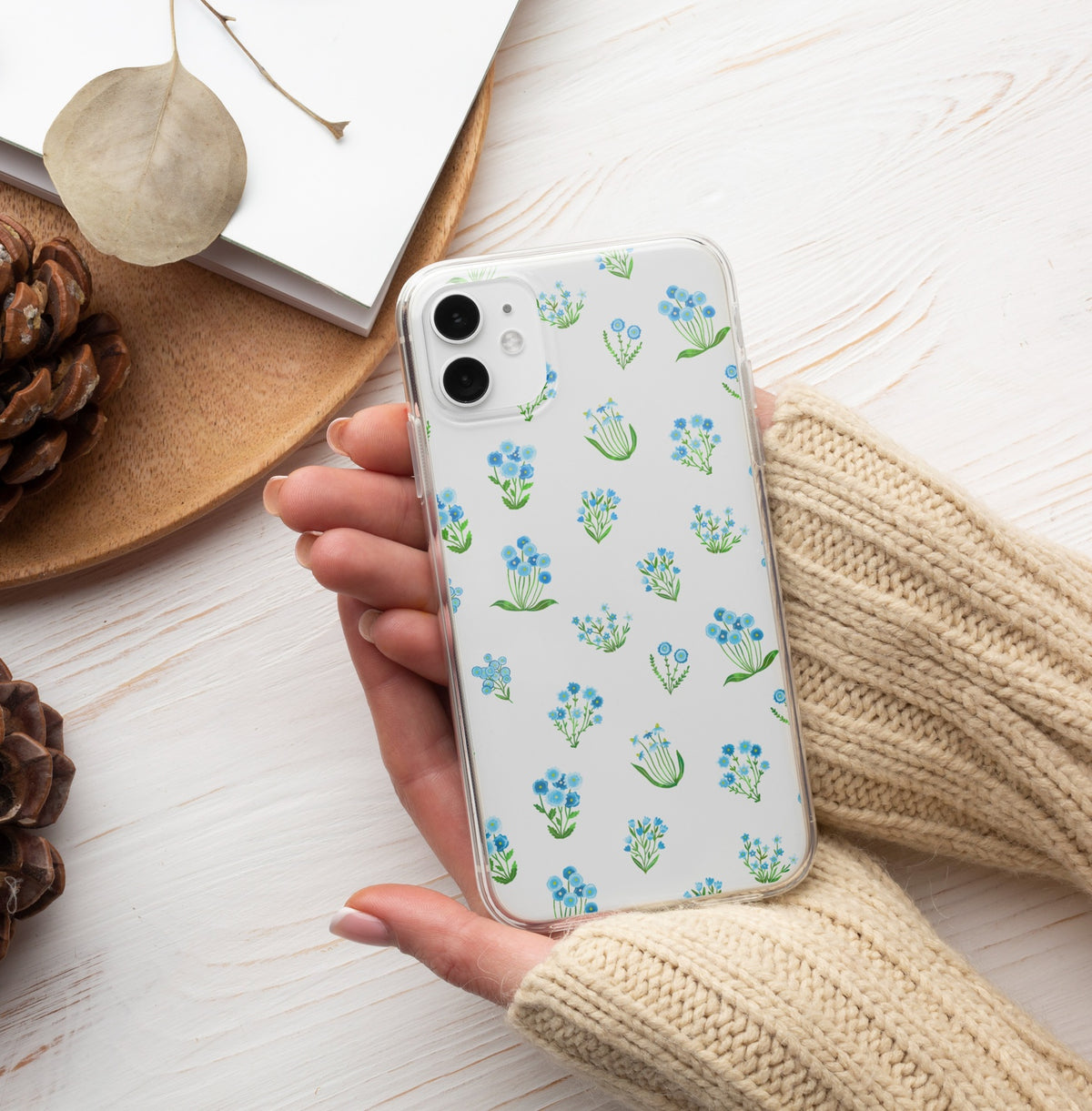 Aesthetic Cute Floral Phone Case 9