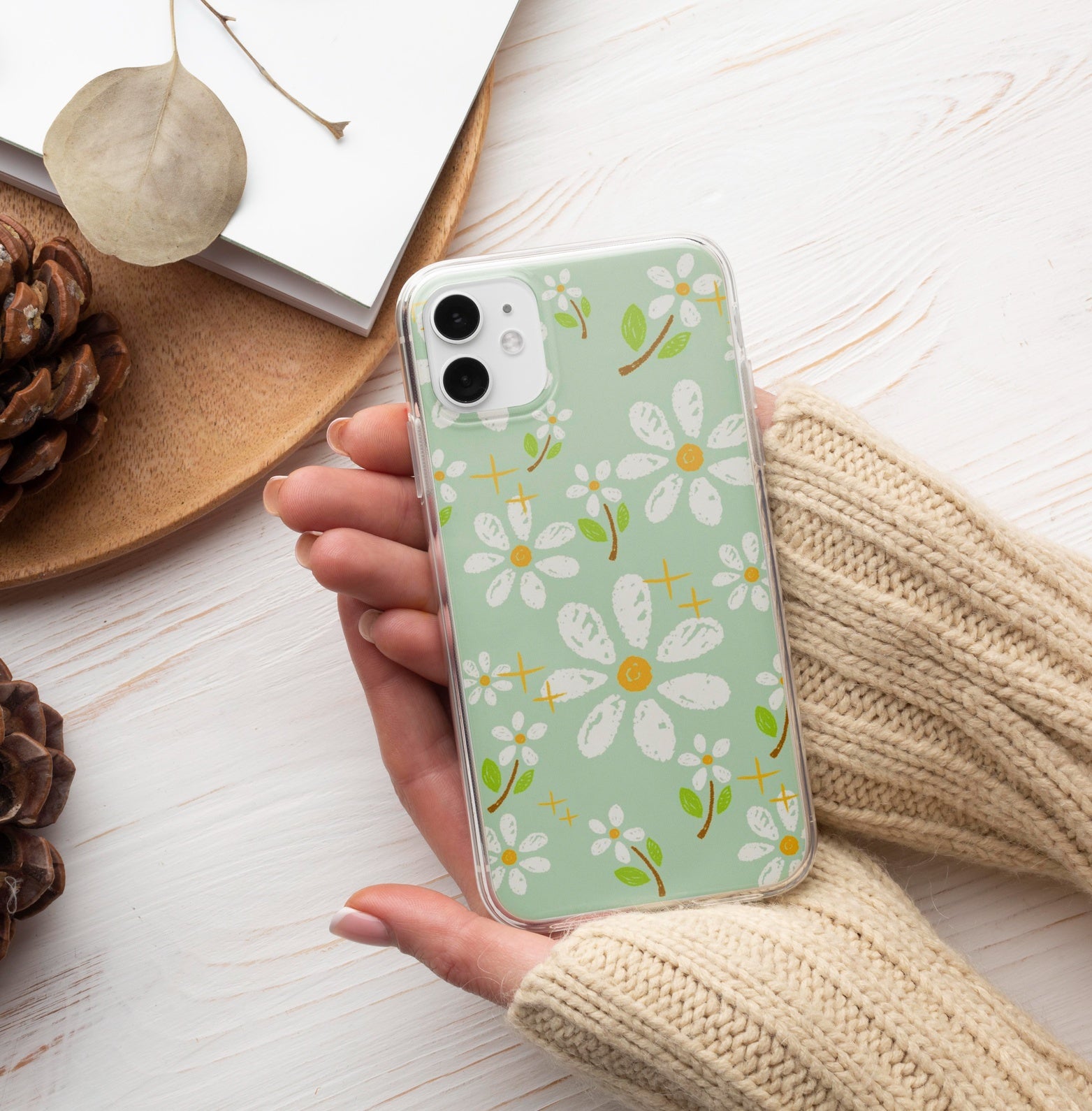 Aesthetic Cute Floral Phone Case 13
