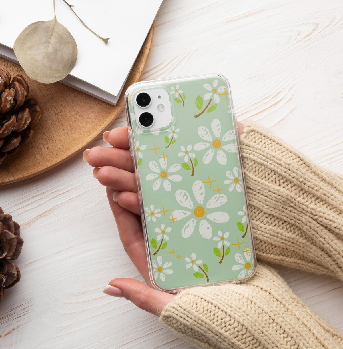 Aesthetic Cute Floral Phone Case 13