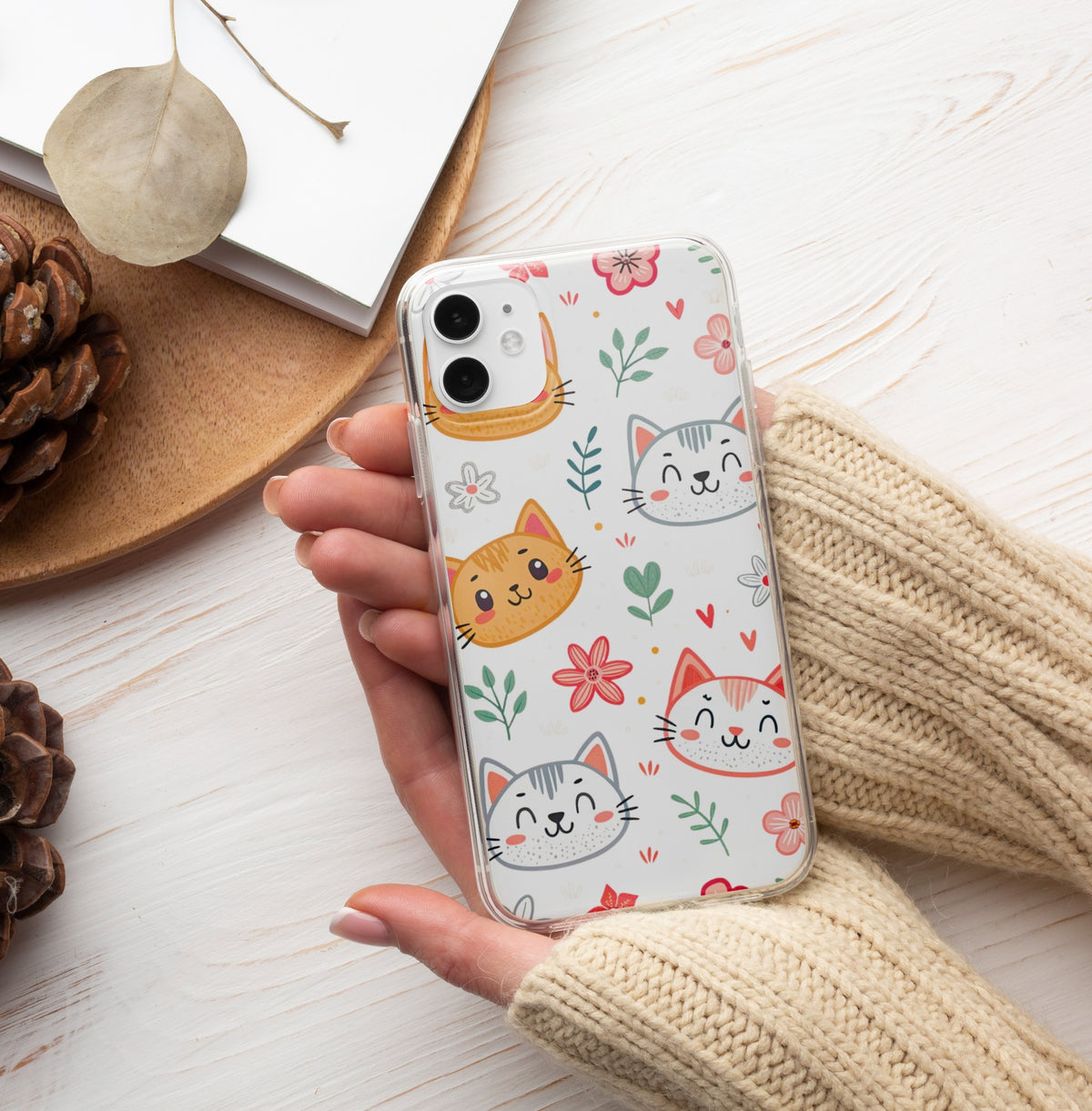 Aesthetic Cute Kitty Case 3
